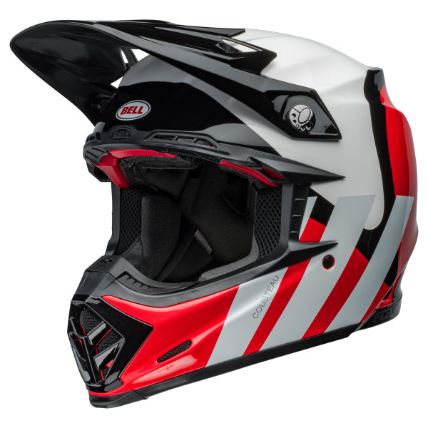 Bell Moto-9s flex hc stripes adult helmet ece6